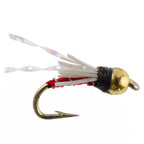 Beadhead Red 3 Dollar Dip Serendipity Nymph - 1 Dozen Flies Size 16