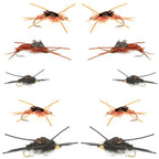 Basics Collection - Kaufmann's Tungsten Stonefly Nymphs 10 Flies  #4-12
