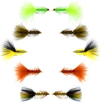 Basics Collection - Crystal Woolly Bugger Assortment - 10 Flies - Size 4