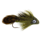 Big Eye Olive Sculpin Streamer Flies