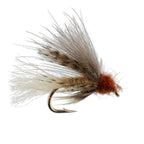 3 Pack Tan CDC Caddis Emerger Flies Hook Size 16