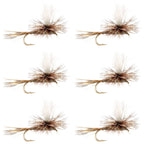 Adams Parachute Classic Dry Fly - 6 Flies Hook Size 16