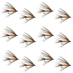 Carey Special Soft Hackle Grouse and Orange Wet Fly - 12 Flies Hook Size 10