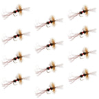 Royal Wulff Cripple Mayfly - Caddis Emerger - 1 Dozen Flies Hook Size 18