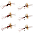 Royal Wulff Cripple Mayfly - Caddis Emerger - 6 Flies Hook Size 18