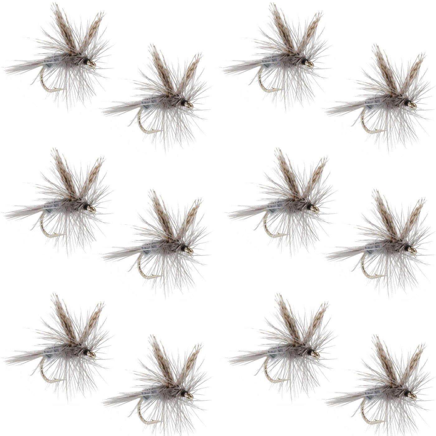 Dark Hendrickson Classic Dry Fly - 12 Flies Size 18