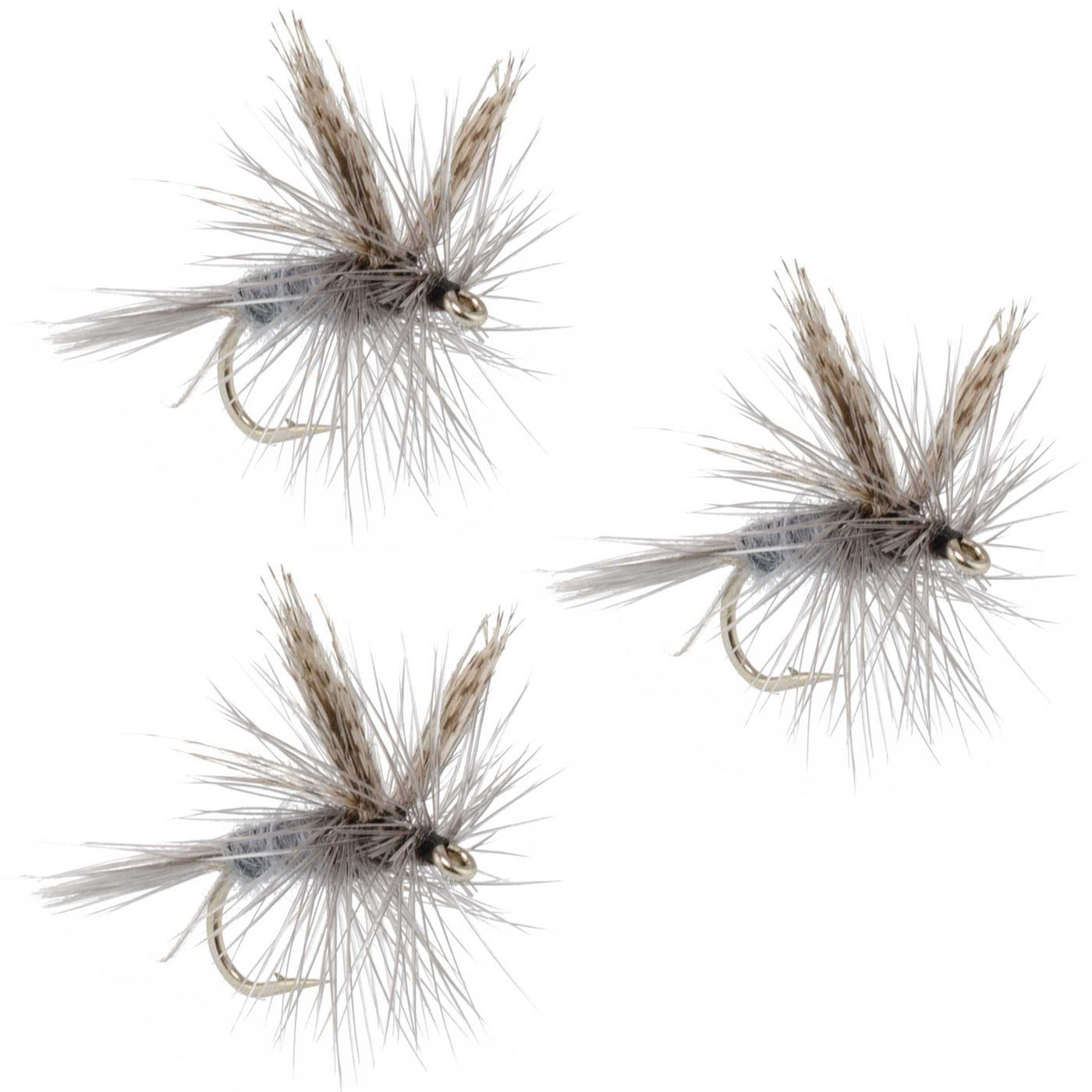 3 Pack Dark Hendrickson Classic Dry Fly - Size 14
