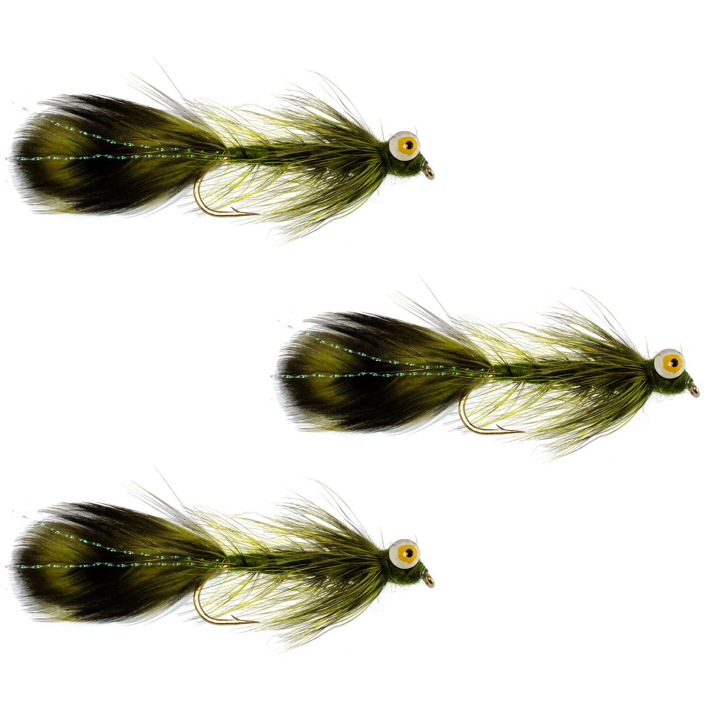 Whitlock Near Nuff Sculpin Olive Streamer Flies