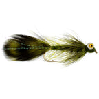 Whitlock Near Nuff Sculpin Olive Streamer - 6 Flies Size 4