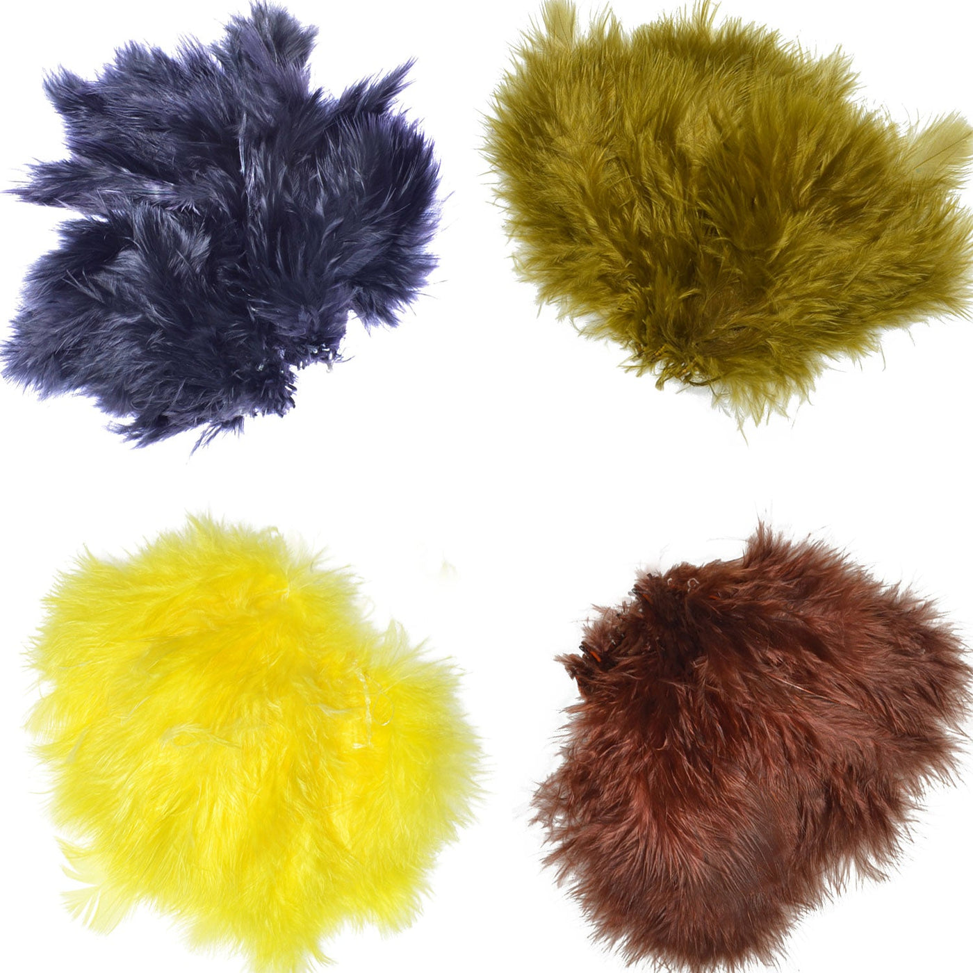 Fly Tying Materials - Select Woolly Bugger Marabou Colors - 1/8 Ounce