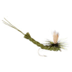 3 Pack Green Para Drake Extended Body Dry Flies Size 10