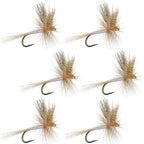Light Cahill Classic Trout Dry Fly Fishing Fly - 6 Flies Size 16