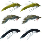 Muddy Buddy Zuddler Cone Head Streamers Assortment - Sze 4