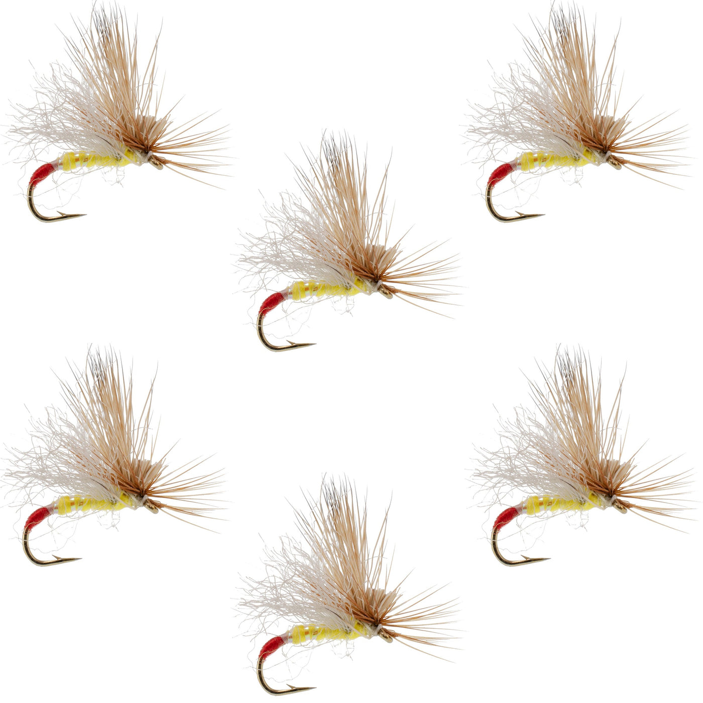 Yellow Sally Missing Link Stonefly - 6 Flies Hook Size 14