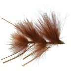 3 Pack Circus Peanut Envy Articulated Streamers Brown - Size 6