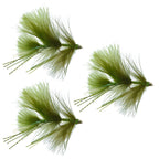 3 Pack Circus Peanut Envy Articulated Streamers Olive - Size 6