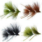 Circus Peanut Envy Articulated Streamers- 4 Colors - 4 - Size 6
