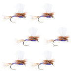 Parachute Purple Haze Dry Fly - 6 Flies Size 18