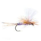 Parachute Super Flash Purple Haze Dry Fly - 6 Flies Size 12