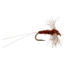 3 Pack Poly Wing Rusty Spinner Mayfly Flies Hook Size 18