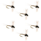 Z-Lon Wing Trico Spinner Kapok Body Hook 6 Flies Size 20