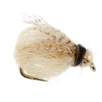 3 Pack Bead Head LaFontaine Tan Deep Sparkle Caddis Pupa - Hook Size 14