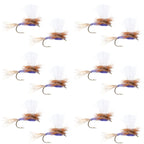 Parachute Purple Haze Dry Fly - 12 Flies Size 12