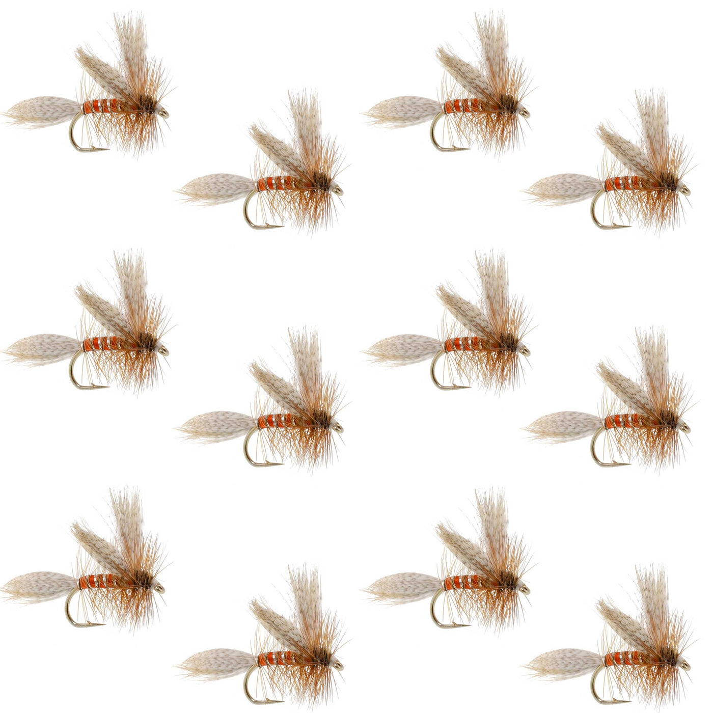 Queen Of The Waters Classic Dry Fly - 12 Flies Size 14