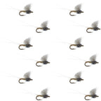 RS2 Gray Emerger Midge - 12 Flies Hook Size 22