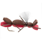 Basics Collection - Parachute Chernobyl Ant Assortment - 10 Flies Size 10