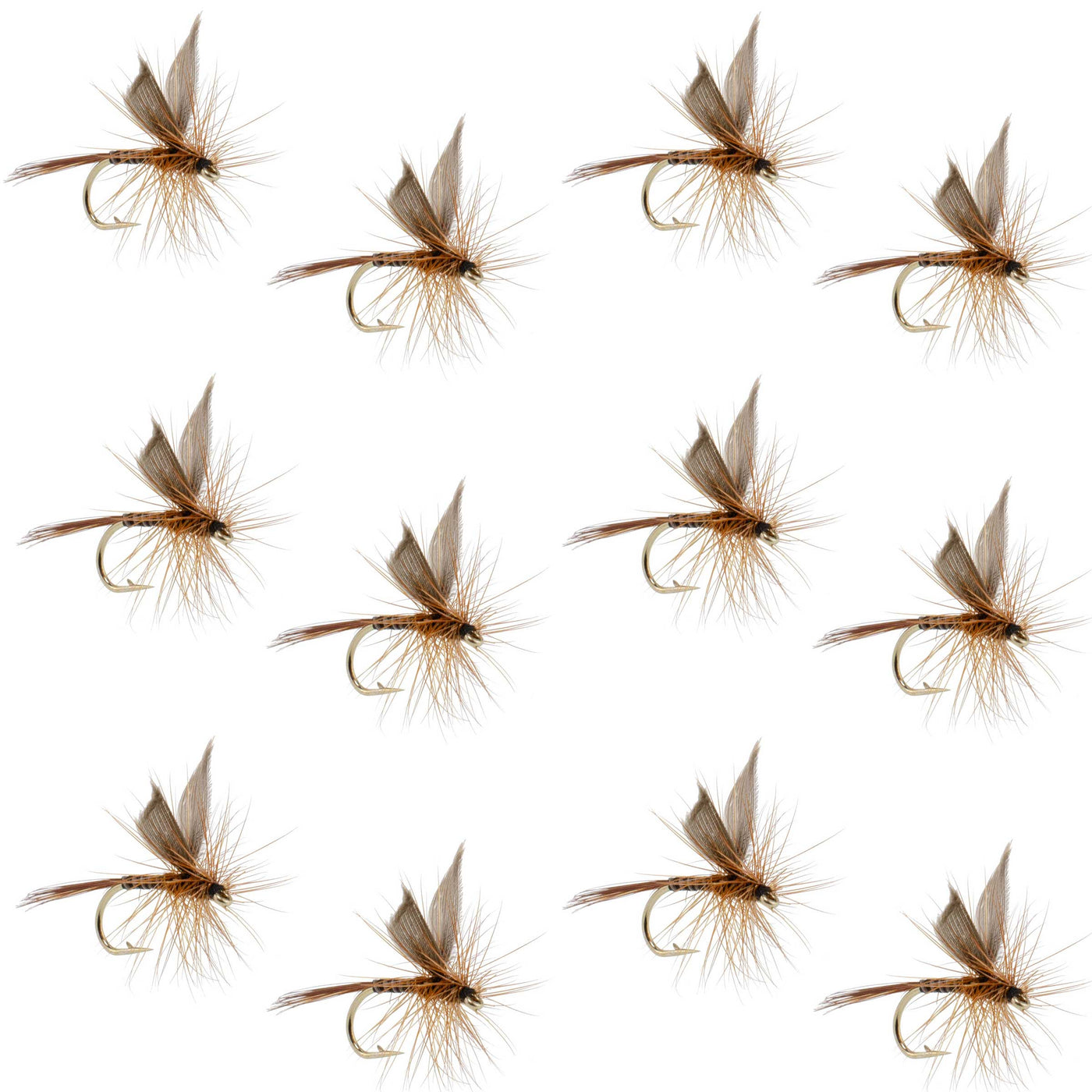 Red Quill Classic Dry Fly - 12 Flies Size 14
