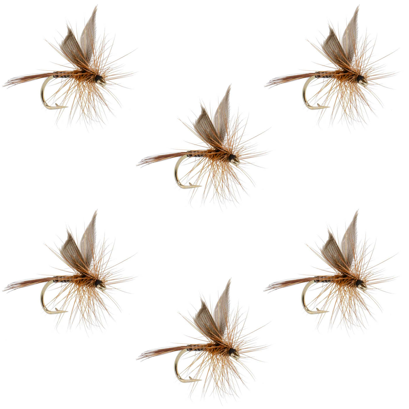 Red Quill Classic Dry Fly - 6 Flies Size 12