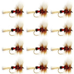 Royal Wulff Classic Trout Dry Fishing Fly -12 Flies Size 18