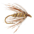 Soft Hackle March Brown Partridge Fly Fishing Wet Flies