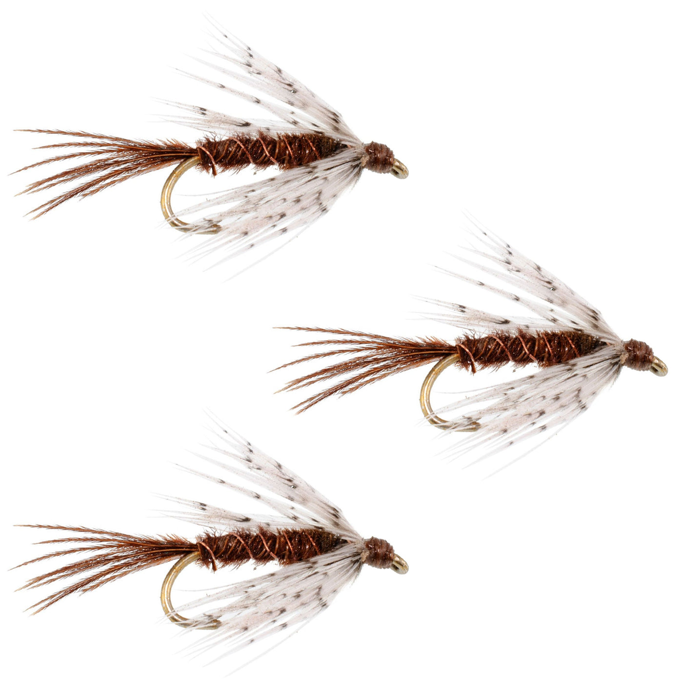 Soft Hackle Partridge and Pheasant Tail Fly Fishing Wet Flies