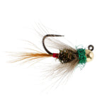 3 Pack Tungsten Tactical CDC Frenchie Euro Nymph Jig - Size 14