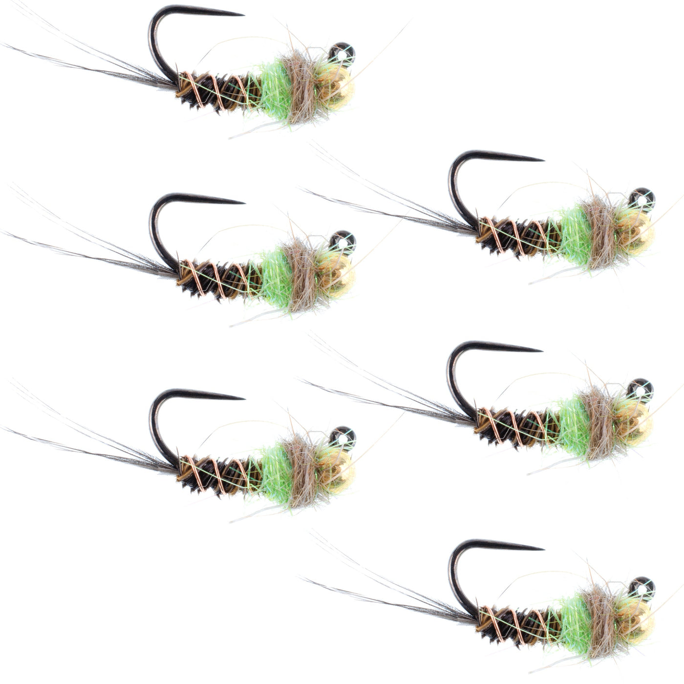 Tungsten Hot Spot Pheasant Tail Tactical Nymph Euro Jig