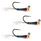 Tungsten Black Perdigon Tactical Jig Czech Euro Nymph