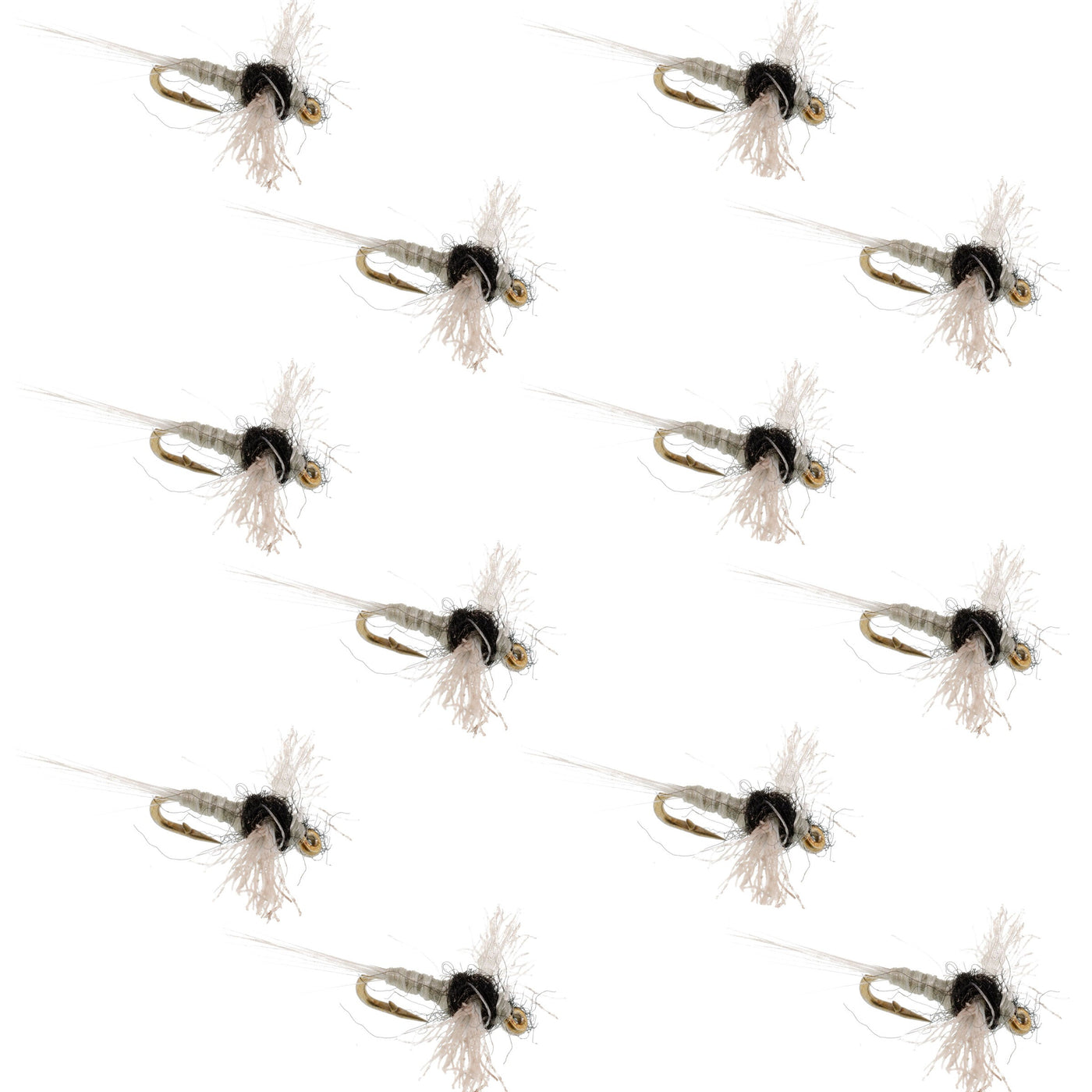 Trico Spinner Z-Lon Wing 12 Flies Hook Size 22