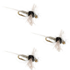 3 Pack Trico Spinner Z-Lon Wing Flies Hook Size 22