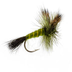 3 Pack Western Green Drake Dry Fly - Size 8