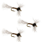 3 Pack Improved Zelon Midge Flies Hook Size 22