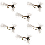 Improved Zelon Midge 6 Flies Hook Size 20