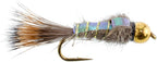 Tungsten Bead Head Flash Back Gold Ribbed Hare's Ear Nymph