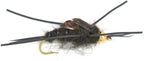 Basics Collection - Kaufmanns Black Stonefly Assortment - 10 Flies #4-12