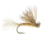 3 Pack Barbless Tan X Caddis Emerging Caddis Adult Fly - Size 18